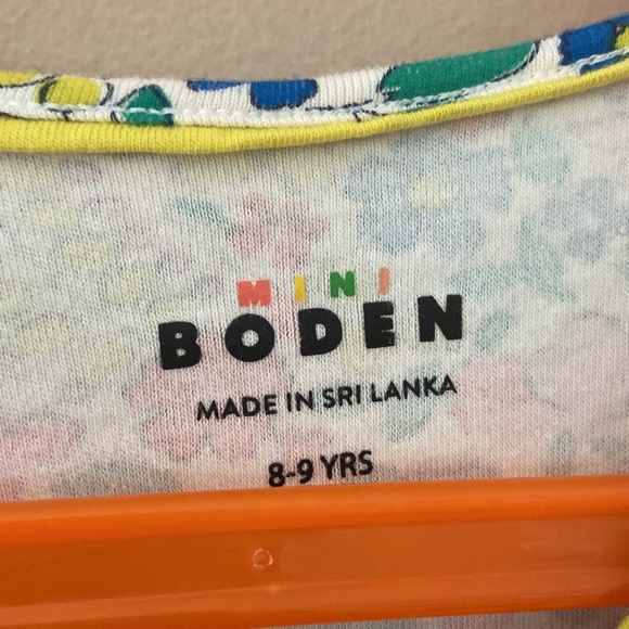 Mini Boden- Twirly Ballerina Dress in Multi Flowerbed - Picture 4 of 14